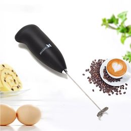 Home kitchen gadgets Mini Electric Milk Beater creative stainless steel coffee automatic blender