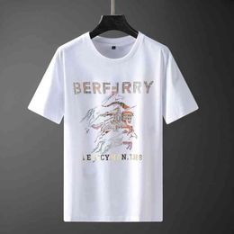 New Casual T Shirt Men Women High Quality Summer Oversize Short Sleeve Print T-shirt Fashion Y220420