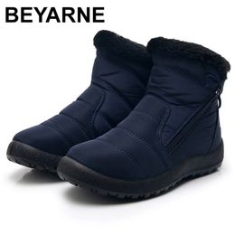 BEYARNEWinter boots for women snow boots for Autumn and WinterE1067 Y200915