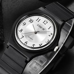 Student Watches Ultra-thin Unisex Kids Silicone Watch Sports Analogue WristWatch Quartz WristWatches Kids Gift color9