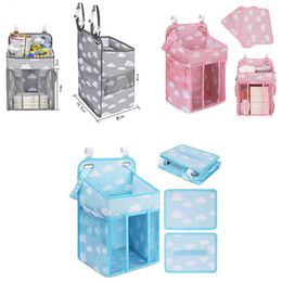 Stroller Parts & Accessories Baby Crib Bed Large Capacity Folding Bedside Hanging Durable Storage Bag Sundries Organiser Infant