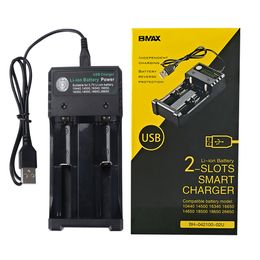 Universal 2 Slot USB 18650 Battery Charger For Rechargeable Batteries Li-ion 18650 26650 14500 18650