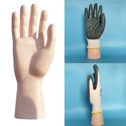 Jewellery Pouches Bags Male Mannequin Hand Men Finger Glove Ring Bracelet Bangle Display Stand Holder Edwi22