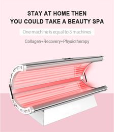 Full Body Multi-Functional Beauty Equipment Skin Care PDT Machine LED Light Therapy SPA Cabin 660nm 850nm dual wavelength For Pain Relief Whitening powerful device