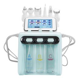 Updated 6 in 1 Small Bubble Oxygen Beauty Machine Skin Cleaner Hydrogen Oxygen Jet Lifting Spray Skin Rejuvenation Anti Aging