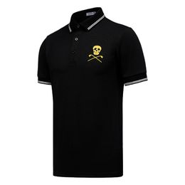 Autumn Winte Golf Men Clothing short sleeve Golf T-Shirt Black or White Colours Leisure Outdoor Sports Polo Shirts