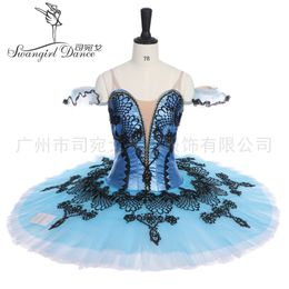 adult classical ballet professional tutu Blue Emerald Pancake Costume Ballet YAGP Classic Costume Girls BT9144
