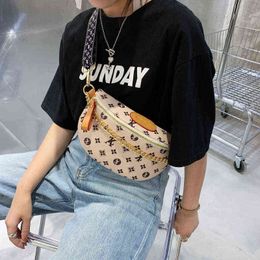 Summer Waist Bag Fashion Leisure Shoulder purse Simple Fashion Messenger Bag Ins Texture Foreign Air Chest Bag 220628