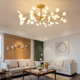 Pendant Lamps Nordic Modern LED Chandelier Living Room Dining Bedroom Villa Hall Home Lighting Indoor Firefly G4 LampPendant