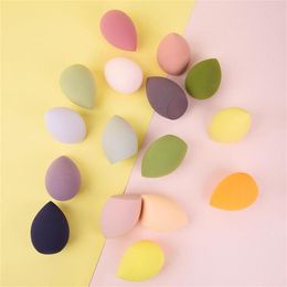 foundation with applicator Canada - Sponges Applicators Cotton Fashion Specialty Make Up Blender Cosmetic Puff Makeup Sponge With Storage Box Foundation Powder Beauty3492