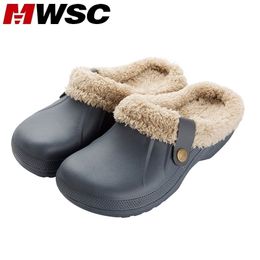 MWSC Woman House Slippers PU Leather Warm Fur Slippers Home Slipper Indoor Floor Shoes for Female Winter Fashion Slippers Y200106
