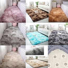 Carpet Living Room Plush Rug Children Bed Fluffy Floor Barefoot Window Bedside Home Decor Large Blanket el Bedroom Non Slip 220301