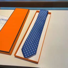 Men Necktie Design Mens Ties Fashion Neck Tie 2 Style Letter Embroidery Luxurys Designers Business Cravate Neckwear Corbata Cravattino H205