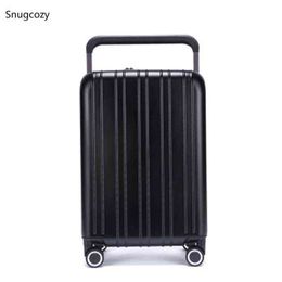 Snugcozy Wide Dissel Luxury Fashion Inch Beautiful Rolling Luggage Spinner Brand Woman Travel Board The Aeroplane Direct Suitcase J220708 J220708