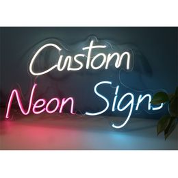 Custom Neon LED Light Sign Party Event Decor Indoor Room Wall Hanging Decoration pls contact seller before ordering 220615