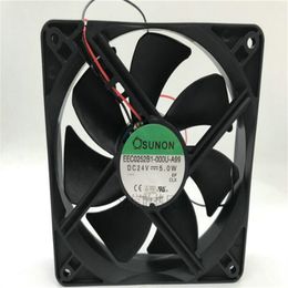 original fan SUNON EEC0252B1-000U-A99 DC24V 5.0W 12025 12cm two-wire/three-wire inverter fan