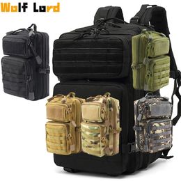 Men Tactical Bag Mollle Army Waist s Sport Handbag Pack EDC Keys Phone Holder Military Travel Camping Hunting 220721