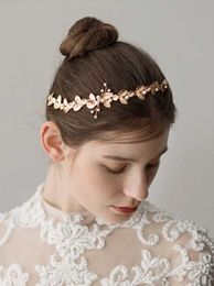 Headpieces Wedding Headband For Bride-Leaf Bridal Rhinestone Headpiece Hair Accessories WomenHeadpieces