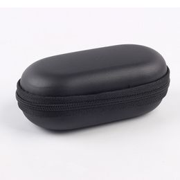 Earphone Case PU Leather Headphone Storage Bag Earphone Holder Pouch Storage Carrying Hard Bag Box For Headphones