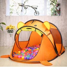 Lovely Portable Cartoon Animal Children Kids Indoor Outdoor Playing House Folding Teepee Tents Toys