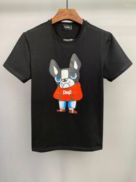 Men's T-Shirts Hip Hop Dogs Drawing Business Men Casual Tops Clothes Big Size M-3XLMen's Mild22