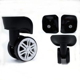 Pair Replacement Luggage Swivel Wheel Suitcase Spinner Wheel Any Bags W016 
