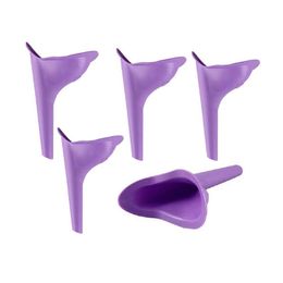 2021 New Design Women Urinal Soft Silicone Urination Device Travel Outdoor Camping Stand Up Pee Female Urine Toilet Free