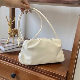 Evening Bags High Quality Small White Sling Bag Woman Shoulder Crossbag Fashion Messenger Korean Version Rectangle LadyEvening