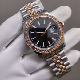 ladies Watch Automatic Movement 36mm woman Quartz Designer Watches With Box Super Sapphire waterproof diamond steel wristwatches