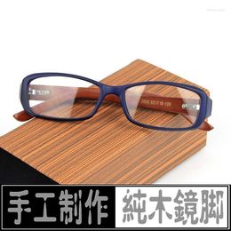 High Quality Natural Rosewood Eyeglass Frame Decorate Design Wooden Optical Glasses Fashion Sunglasses Frames