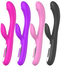 Rolling G-Spot Finger Vibrators for Women Dual Vabration 12 Speeds Anal Dildo Clit Vagina Vibrator Erotic Products Sex Toys for Woman