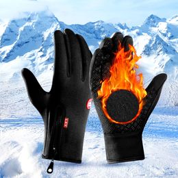 Wholesale Winter Ski Gloves Universal Men Women Gloves Warm Windproof Waterproof Thermal Touch Screen Outdoor Skiing Cycling Glove