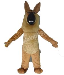 Performance Wolf Mascot Costume Halloween Christmas Cartoon Character Outfits Suit Advertising Leaflets Clothings
