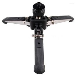 Tripods Universal Three-Foot Support Stand Monopod Base For Tripod Head DSLR L2S5 Loga22