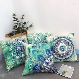 Pillow /Decorative Linen Pillowcase Retro Style Mandala Cover Suitable For Bed Family Car Sofa 45 X Cm You Can Customise Your