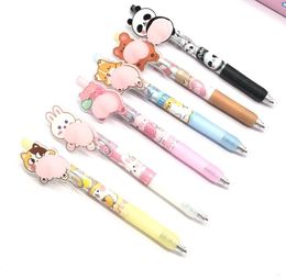 Outer Space Astronaut Pen Cartoon Animal Gel Ink Pens Decompression Pens Birthday Party Favor Prize Carnival Goodie Bag Stuffers Classroom Rewards Pinata Fillers