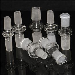 Glass converter adapter for bong hookahs 14mm 18mm male female glass adapters smoking bubbler reclaim adaptor
