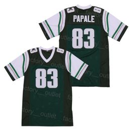 Movie Football Invincible 83 Vince Papale Jersey Team Color Green All Stitching Breathable College For Sport Fans University Embroidery Hip Hop Excellent Quality