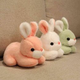 1Pc 2025Cm Super Soft Lying Rabbit Cuddles Rabbit Soft Cuddles Bunny Pop home Decor Beautiful Xmas Gift J220729