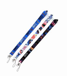 10PCS poppy play Cartoon Anime game lanyards key Chain Neck Strap Keys Camera ID Card CellPhone strings Pendant Party Gift Favours Accessorie Small Wholesale