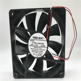 original fan nmb4710kl-05w-b50 12025 24v 0.38a 12cm two-wire inverter cooling fan