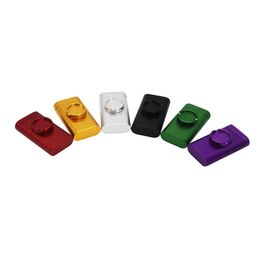 Colorful Multi-function Cigarette Smoking Dugout Stash Case Dry Herb Tobacco Aluminium Alloy Spice Miller Grinder Crusher Catcher Taster Bat One Hitter Pipes DHL