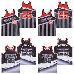 Movie Basketball Treadwell High School Basketball Penny Hardaway Jersey 25 Throwback Team Color Black All Stitched Hip Hop For Sport Fans HipHop University Good