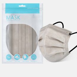 Morandi mask children's 4-layer dust-proof and anti-smog thickened independent packaging manufacturers self-produced and sold tide