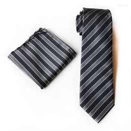 Bow Binds Business Style Elegant Herren Tie Pocket Square Anzug Männer Accessoires Pajaritas Para Hombre Cuello Falso Mujerbow Emel22