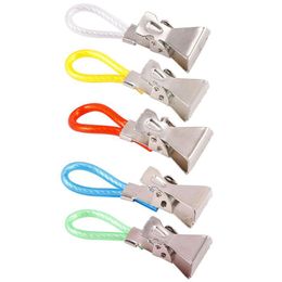 Clothing & Wardrobe Storage 5PC/Set Home Pegs Tea Towel Hanging Clips Clip On Hooks Loops Hand Hangers Clothes Kitchen Bathroom OrganizerClo