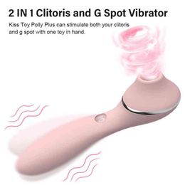NXY Vibrators Polly Plus Clit Sucking High Power Heating Nipple Sucker G Spot Clitoris Stimulator Adult Sex Toys Woman 0406