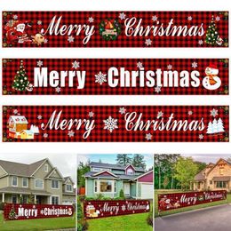 Staraise Oxford Cloth Merry Christmas Outdoor Banner Christmas Decorations For Home Xmas Navidad Gifts Happy Year 201027