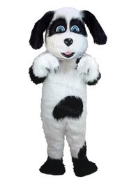 Medium and Long Fur All-in-one Husky Fox Mascot Costume Walking Halloween Suit Party Role-playing Cartoon Props Fursuit #048