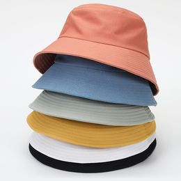 Women Plus Size Summer Bucket Hat 52-56cm 57-63cm Daisy Flower Large Size Big Head Cotton Panama Beach Sun Fishing Hats Bob 220325
